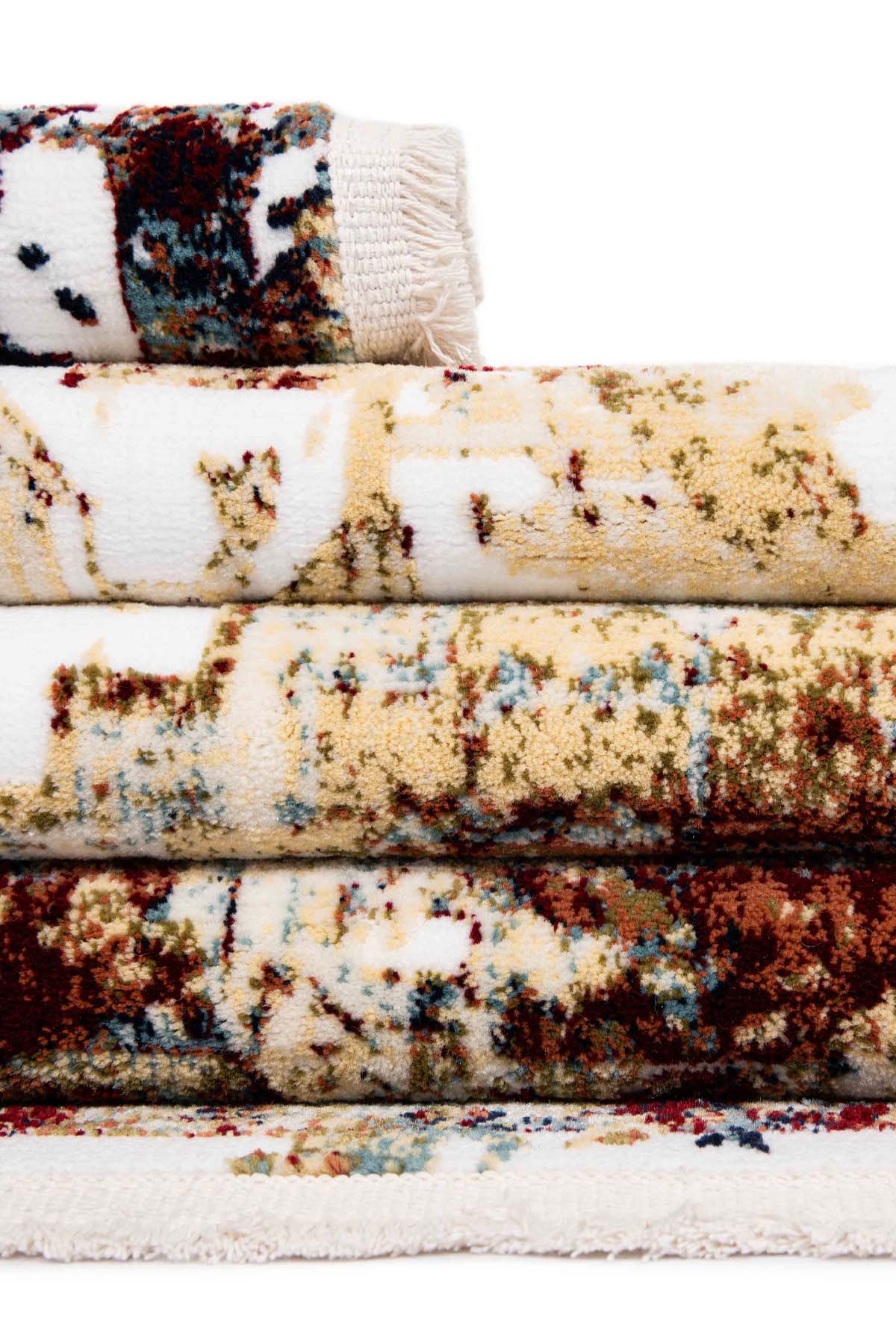 Angorahome Ethnic Dokuma Makine Halısı 1923BD 80 x 305 Dikdörtgen - 9