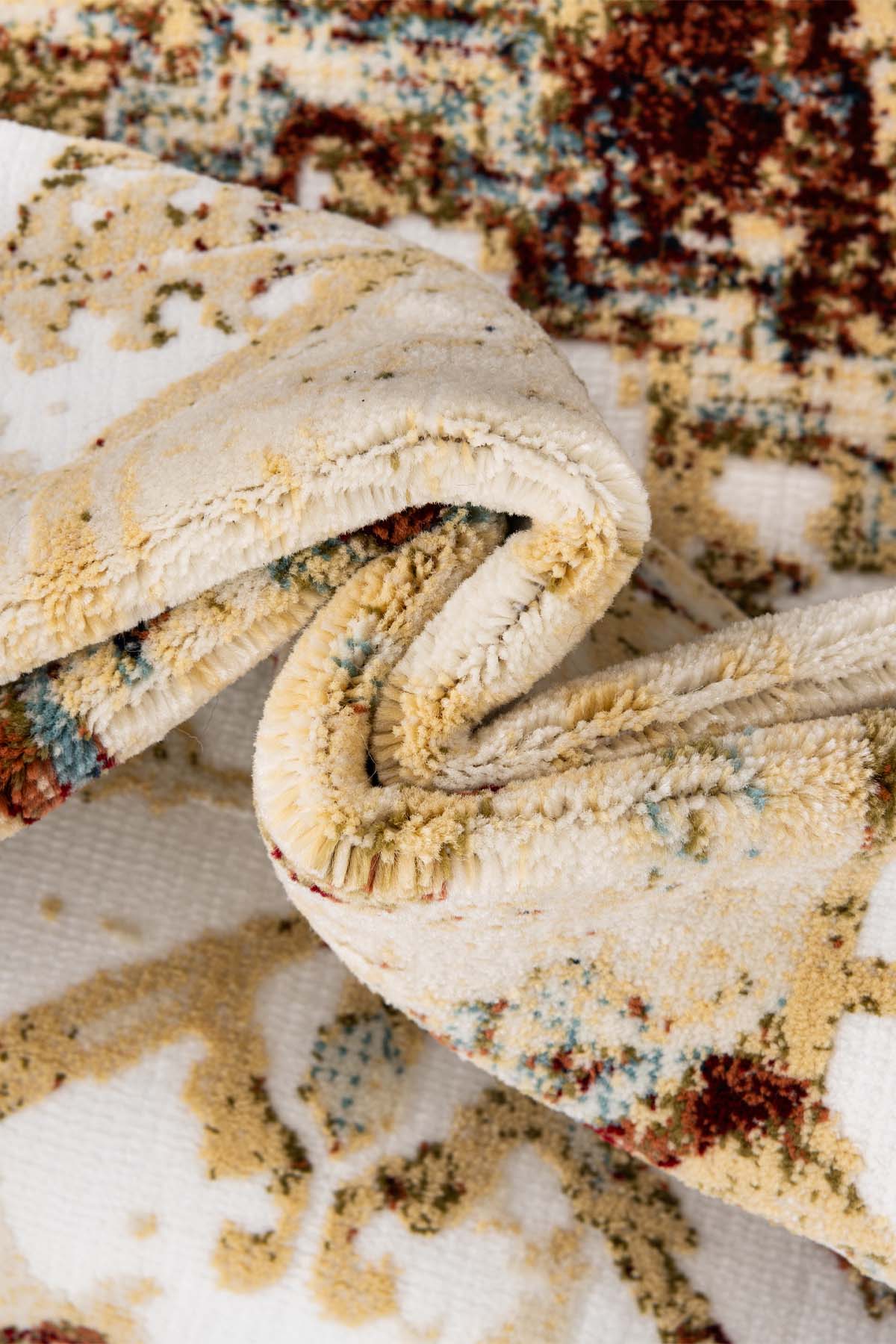 Angorahome Ethnic Dokuma Makine Halısı 1923BD 160 x 245 Dikdörtgen - 7