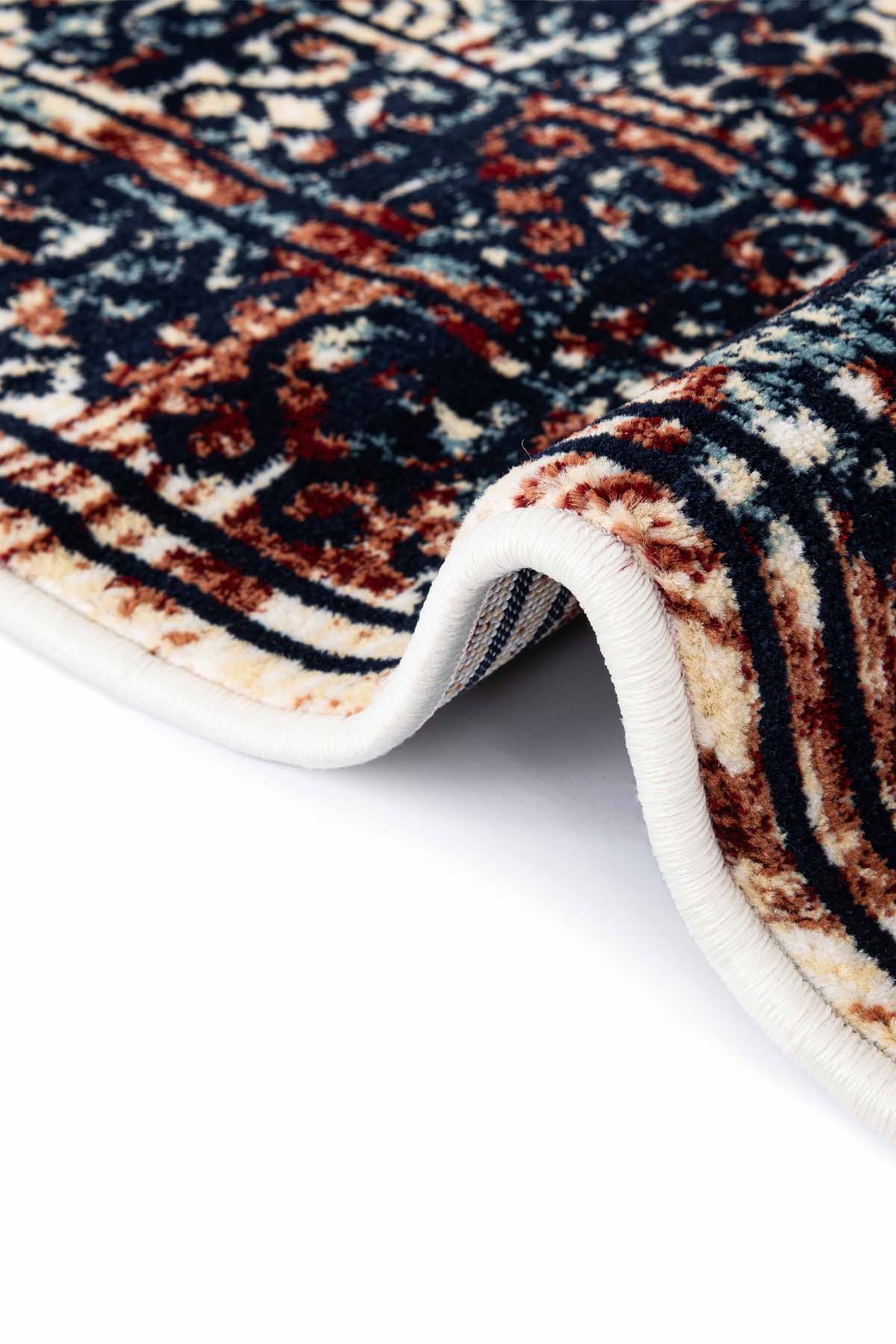 Angorahome Ethnic Dokuma Makine Halısı 1939KR 80 x 305 Dikdörtgen - 7