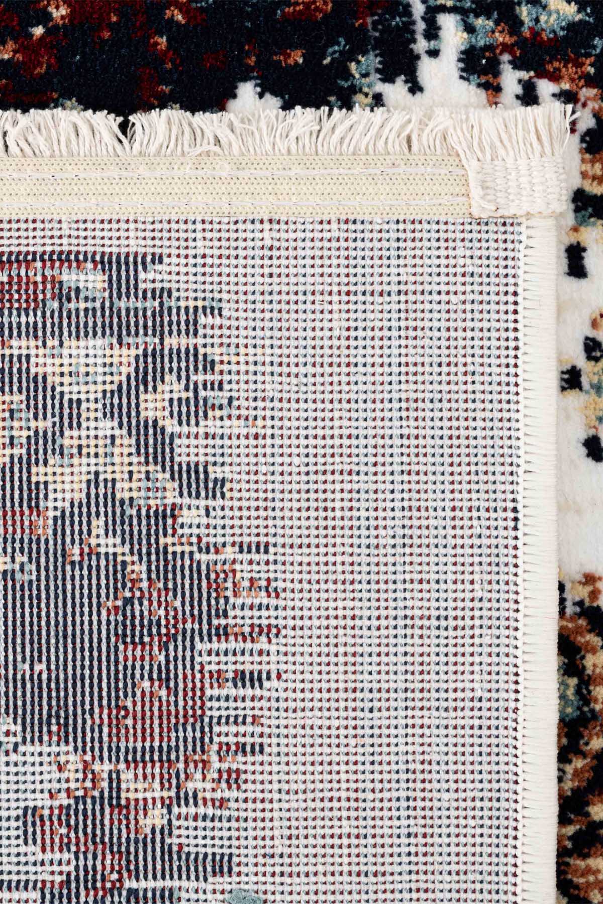 Angorahome Ethnic Dokuma Makine Halısı 1939KR 160 x 160 Yuvarlak - 6