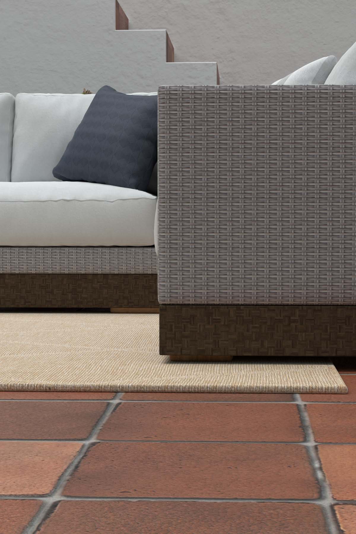 Angorahome Harmony Jüt Görünümlü Dokuma Makine Halısı JN017A - 3