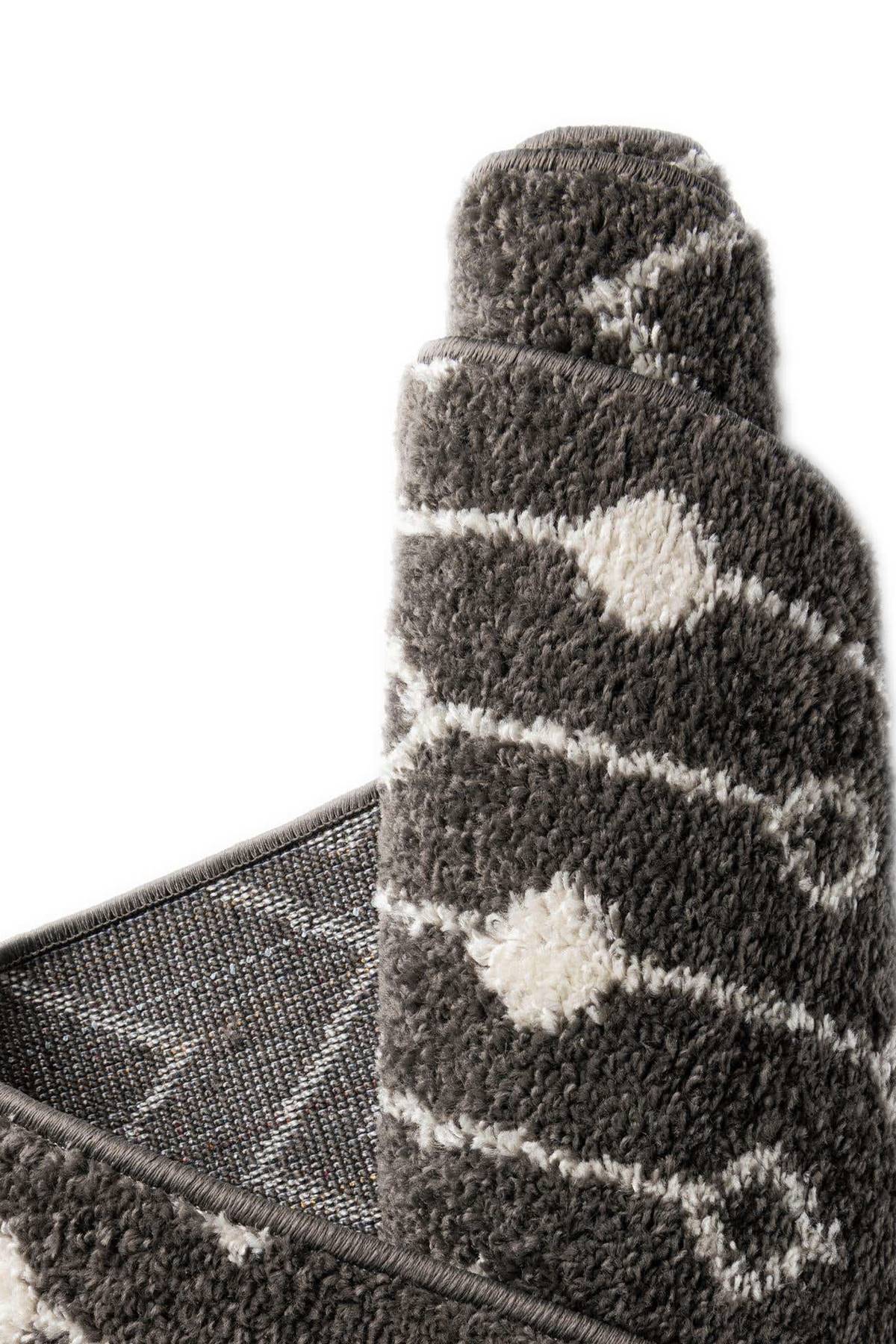 Angorahome Heka Makine Halısı AHH1006 Koyu Gri - 10