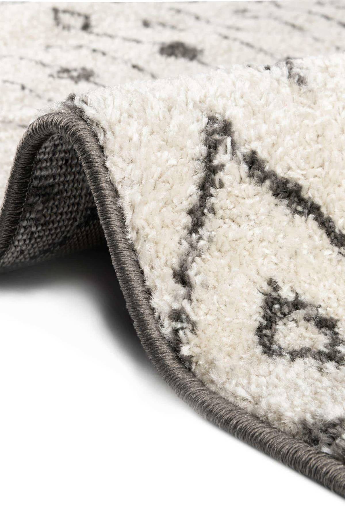 Angorahome Heka Makine Halısı AHH1007 Krem Gri - 5