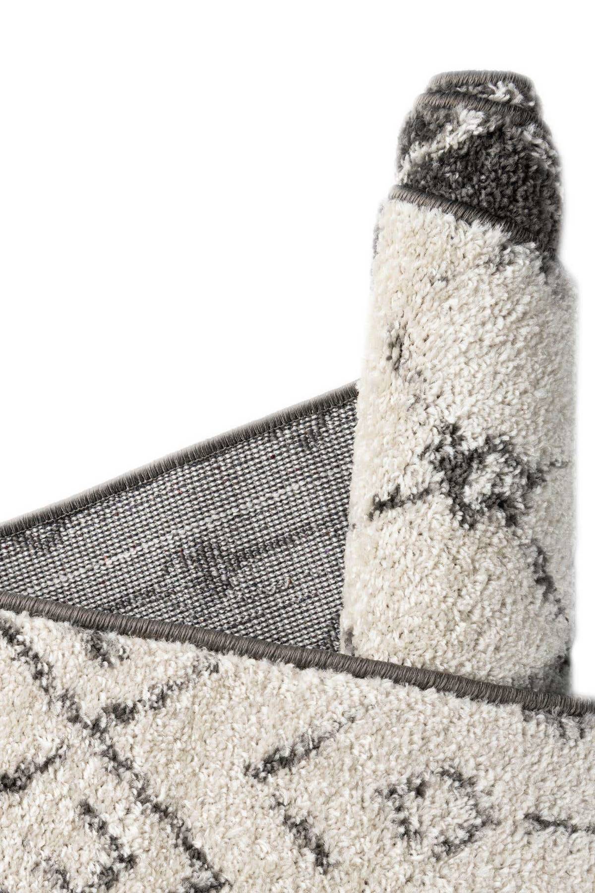 Angorahome Heka Makine Halısı AHH1007 Krem Gri - 7