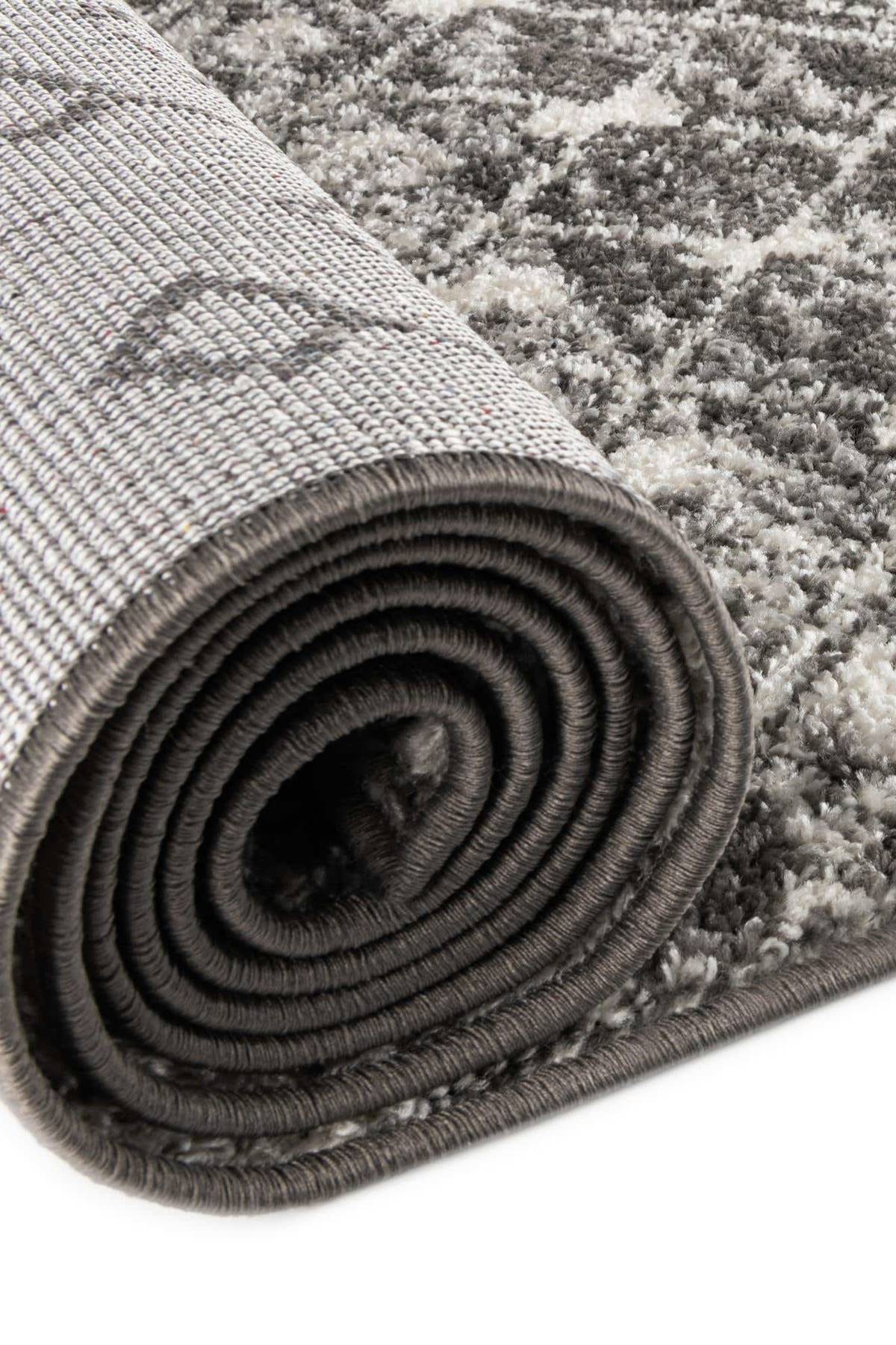 Angorahome Heka Makine Halısı AHH1007 Krem Gri - 8