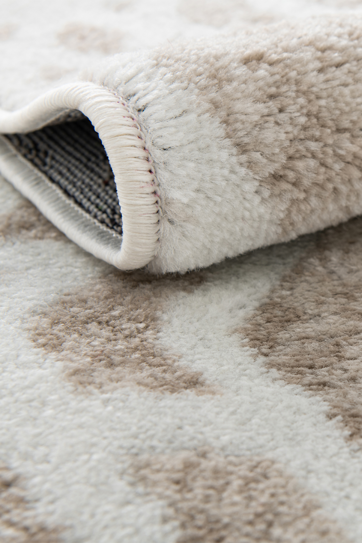 Angorahome Life Makine Halısı 6010 Bej 120 x 180 Saçaklı - 2