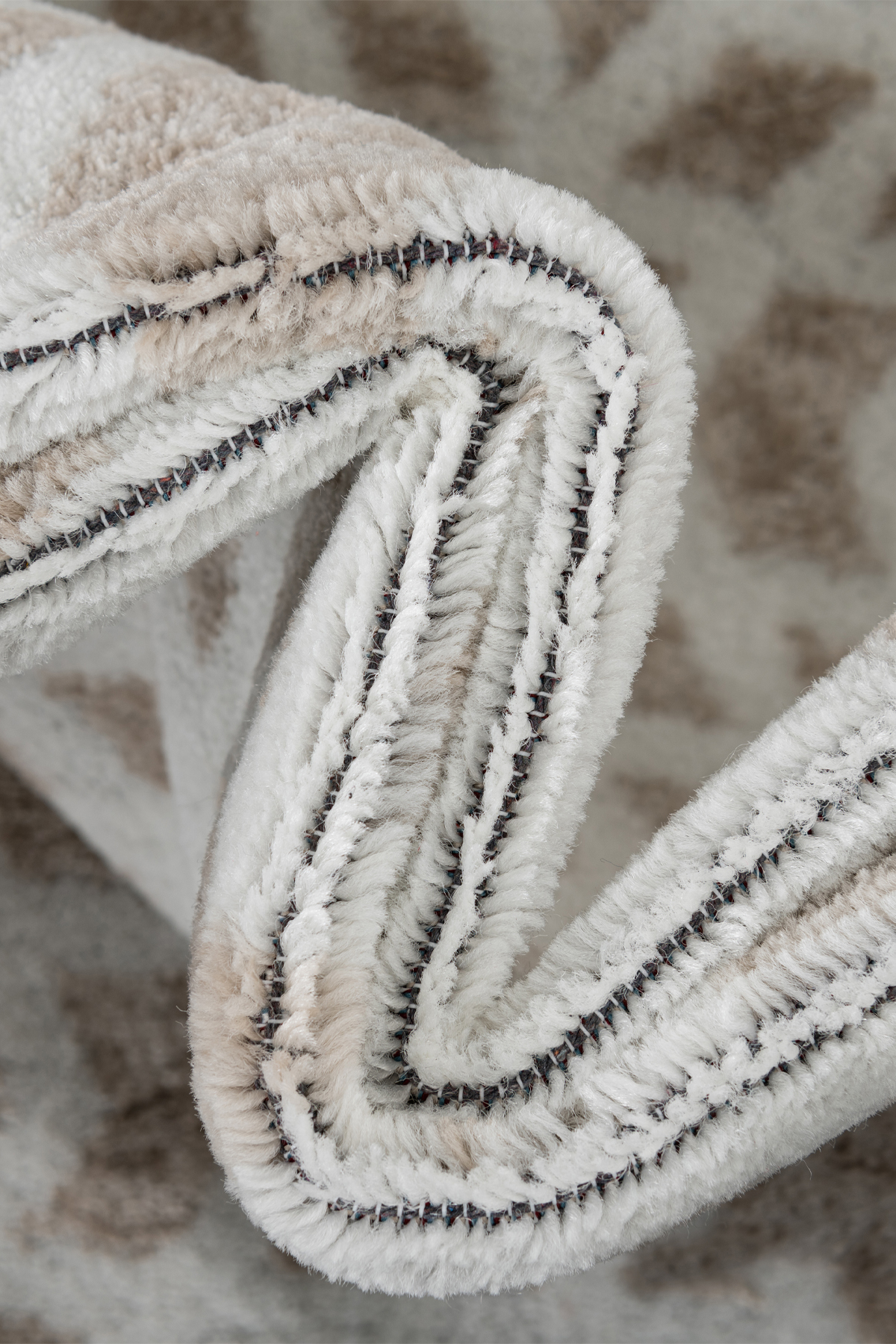 Angorahome Life Makine Halısı 6010 Bej 200 x 300 Saçaklı - 4