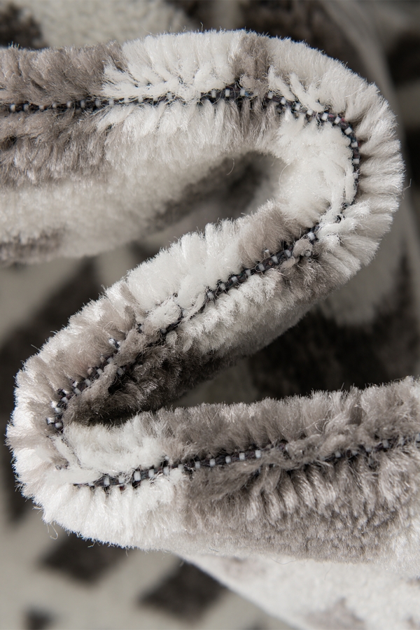 Angorahome Life Makine Halısı 6011 Gri 100 x 300 Saçaklı - 3