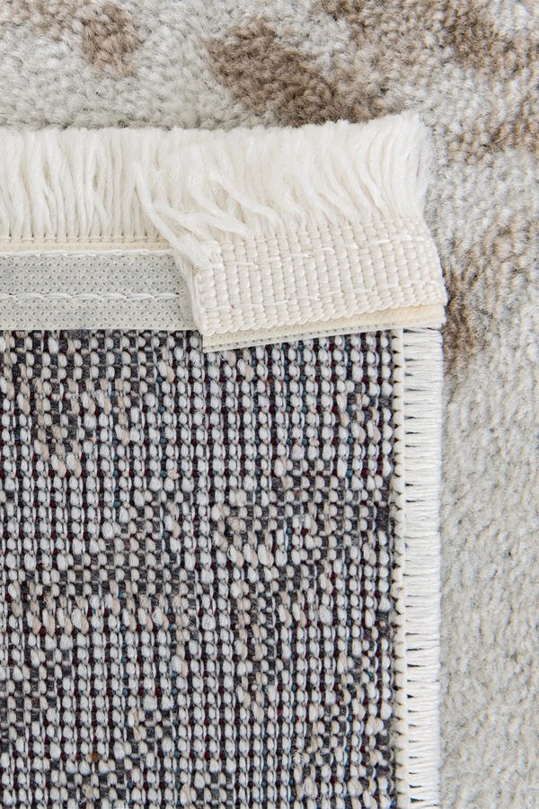 Angorahome Life Makine Halısı 6020 Bej 80 x 150 Saçaklı - 5