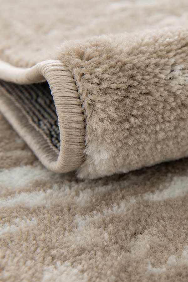 Angorahome Life Makine Halısı 6021 Kahve 80 x 150 Saçaklı - 2