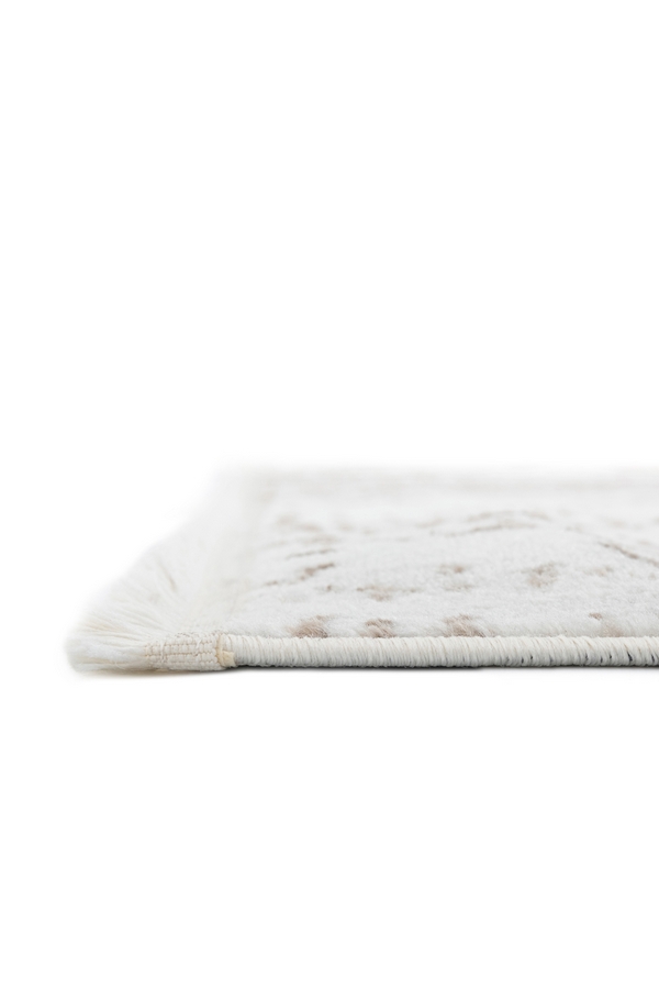 Angorahome Life Makine Halısı 6030 Bej 120 x 180 Saçaklı - 3