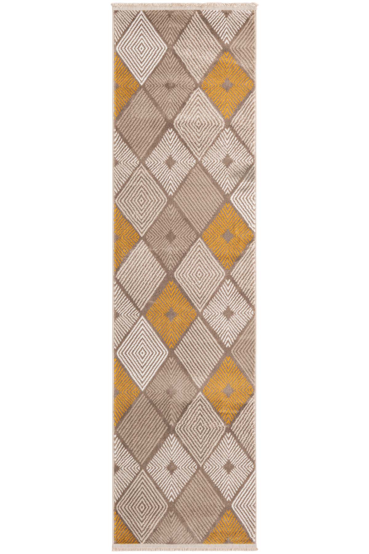 Angorahome Life Makine Halısı 6040 Multi 80 x 150 Saçaklı - 6