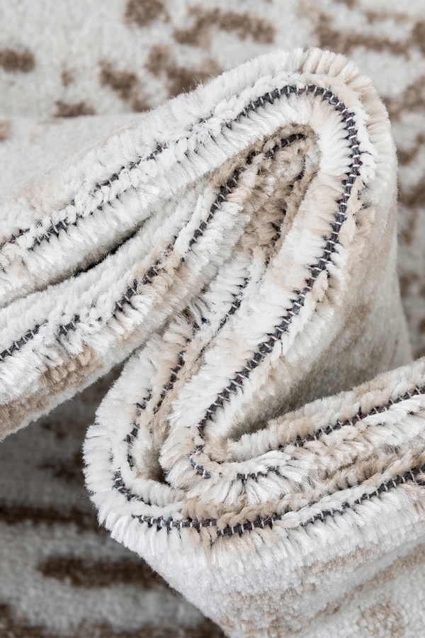 Angorahome Life Makine Halısı 6060 Bej 100 x 200 Saçaklı - 4