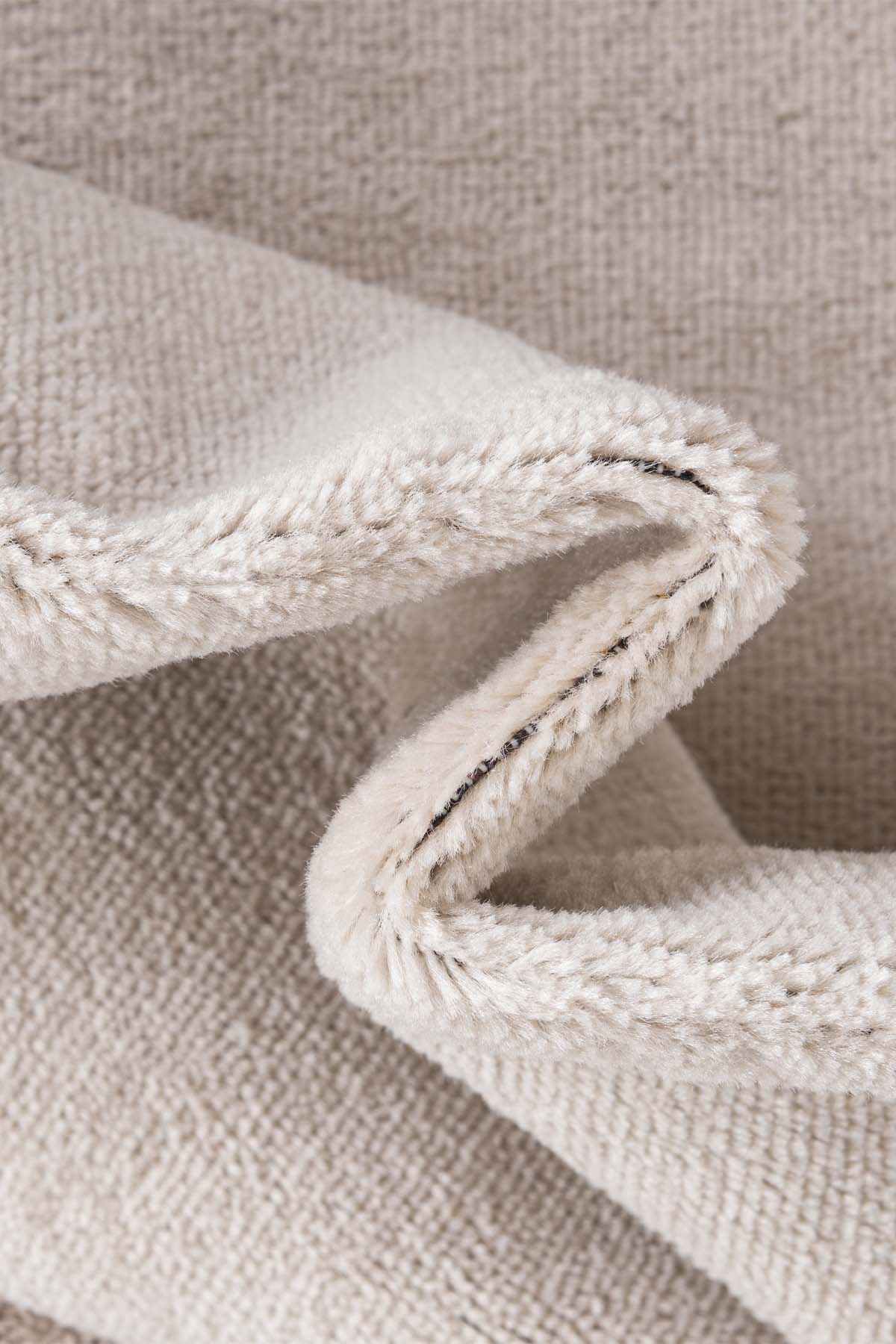 Angorahome Life Makine Halısı 6070 Bej 120 x 180 Saçaklı - 3