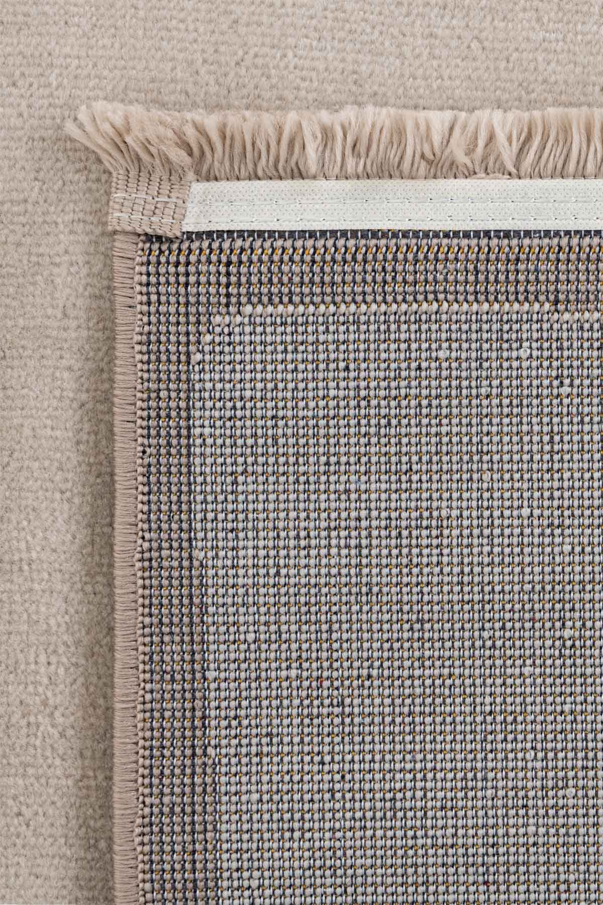 Angorahome Life Makine Halısı 6081 Bej 100 x 300 Saçaklı - 4