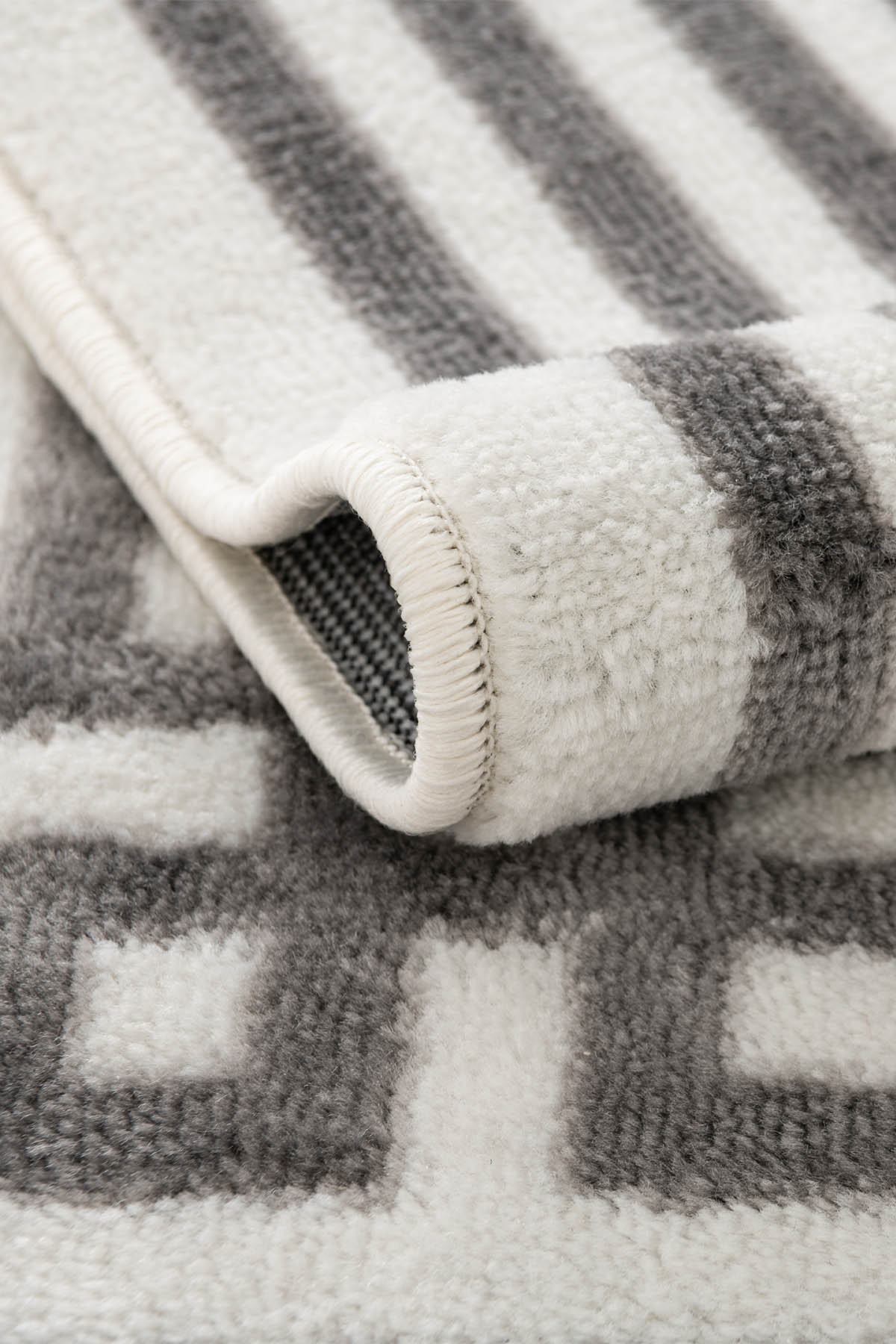 Angorahome Life Makine Halısı 6101 Krem 80 x 150 Saçaklı - 2