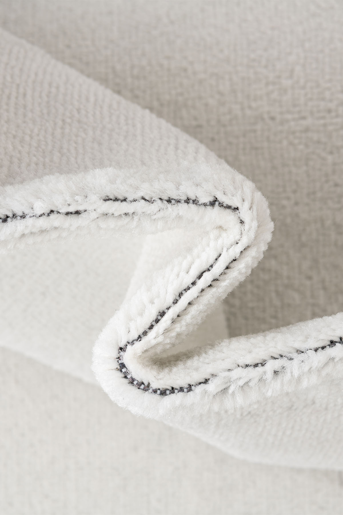 Angorahome Life Makine Halısı 6101 Krem 80 x 150 Saçaklı - 3