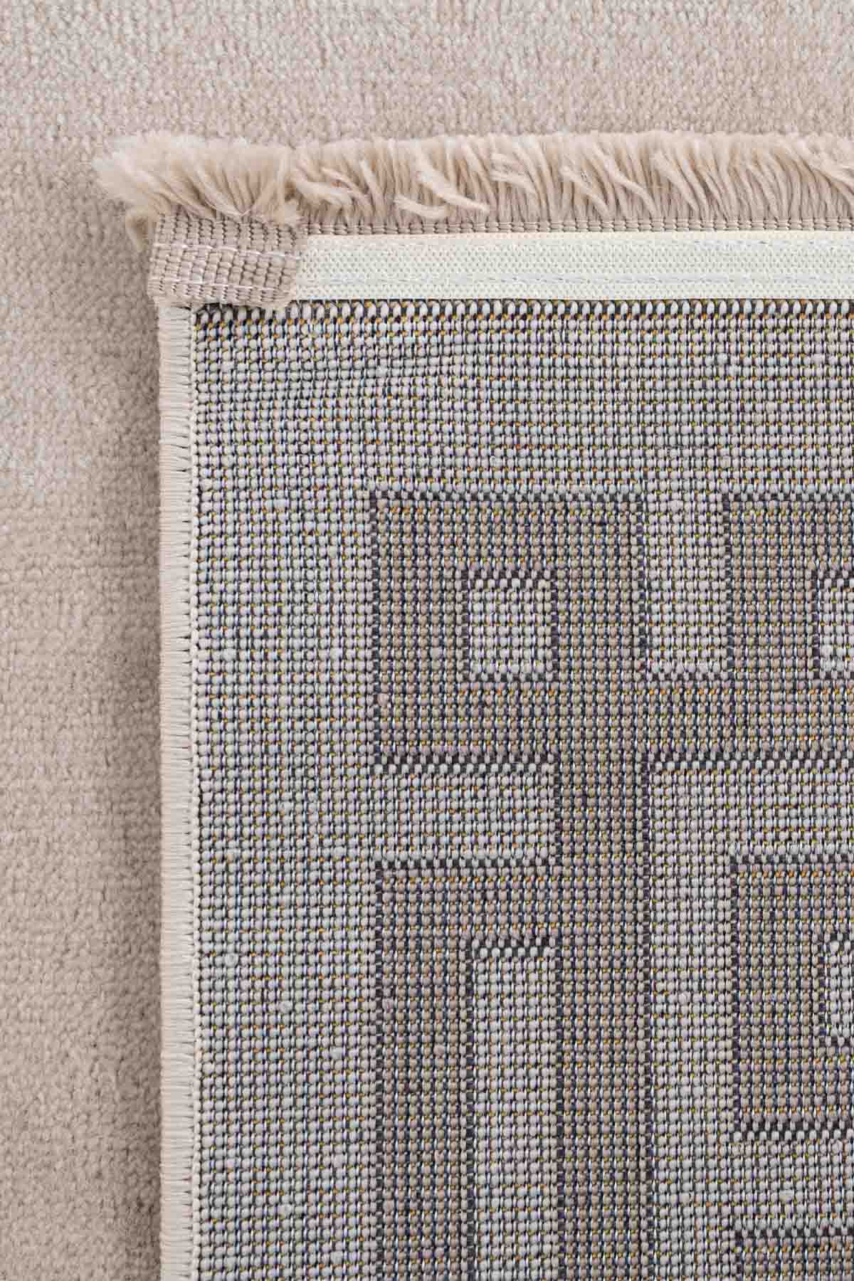 Angorahome Life Makine Halısı 6102 Bej 120 x 180 Saçaklı - 4