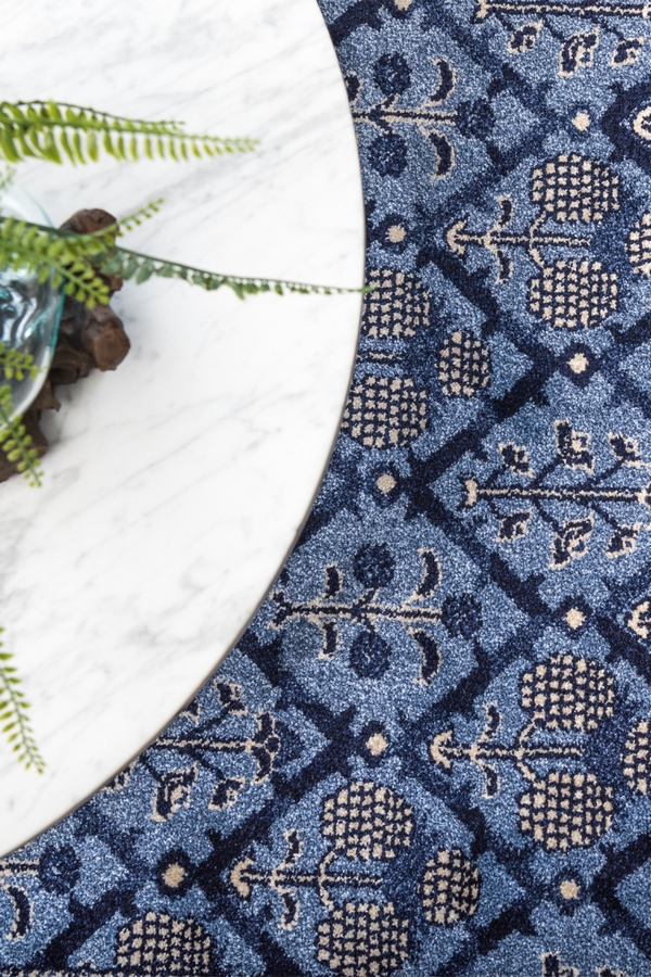 Angorahome Limited Edition Makine Halısı FRN10 155 x 245 Mavi - 4