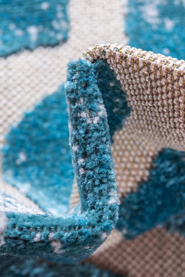 Angorahome Limited Edition Makine Halısı FRN13 185 x 275 Mavi - 5