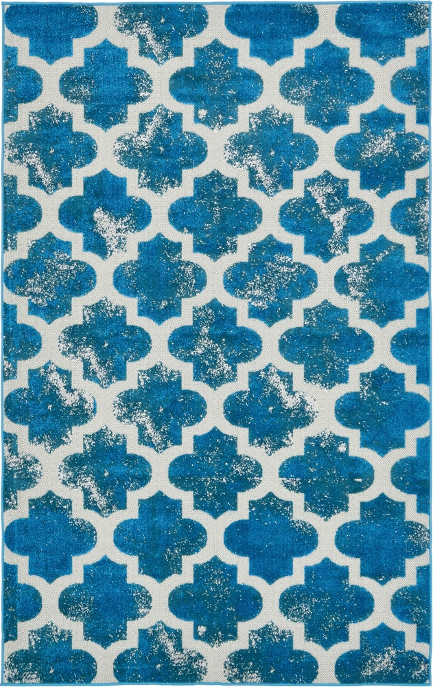 Angorahome Limited Edition Makine Halısı FRN14 155 x 245 Mavi - 6