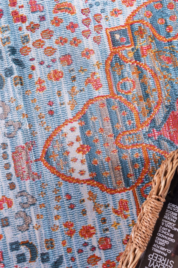 Angorahome Limited Edition Makine Halısı FRN19 165 x 245 Mavi - 4