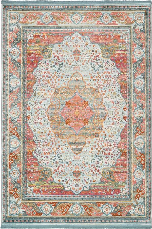 Angorahome Limited Edition Makine Halısı FRN19 165 x 245 Mavi - 6