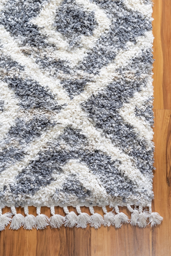 Angorahome Limited Edition Makine Halısı FRN25 65 x 95 Gri - 5