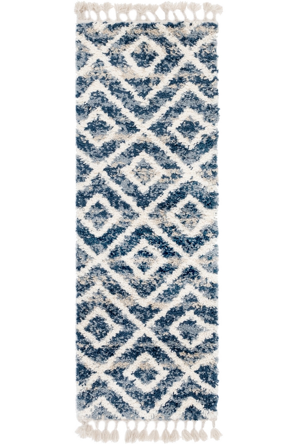 Angorahome Limited Edition Makine Halısı FRN26 80 x 250 Mavi - 6