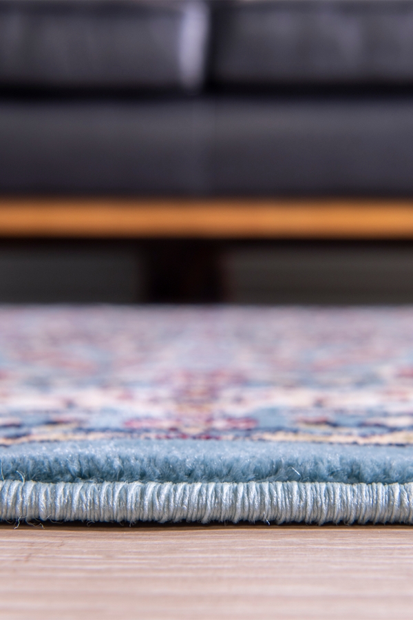 Angorahome Limited Edition Makine Halısı FRN28 150 x 150 Mavi - 2