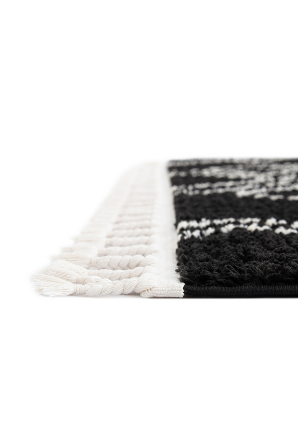 Angorahome Limited Edition Makine Halısı FRN3 240 X 305 Dikdörtgen Siyah - 3