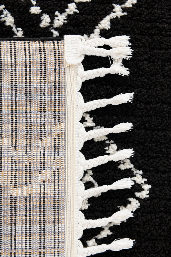 Angorahome Limited Edition Makine Halısı FRN3 240 X 305 Dikdörtgen Siyah - 5