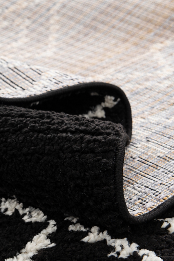 Angorahome Limited Edition Makine Halısı FRN3 240 X 305 Dikdörtgen Siyah - 6