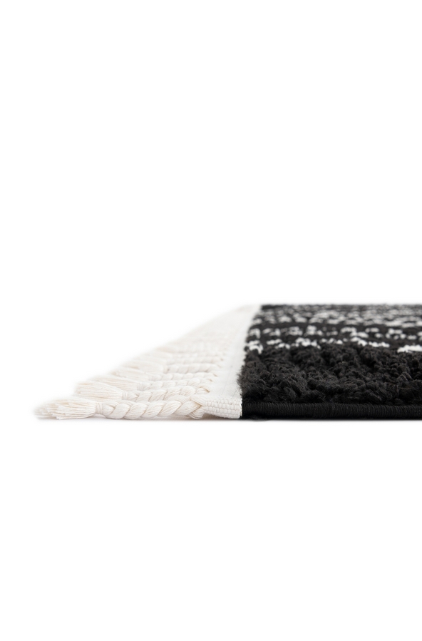 Angorahome Limited Edition Makine Halısı FRN5 125 X 185 Dikdörtgen Siyah - 3