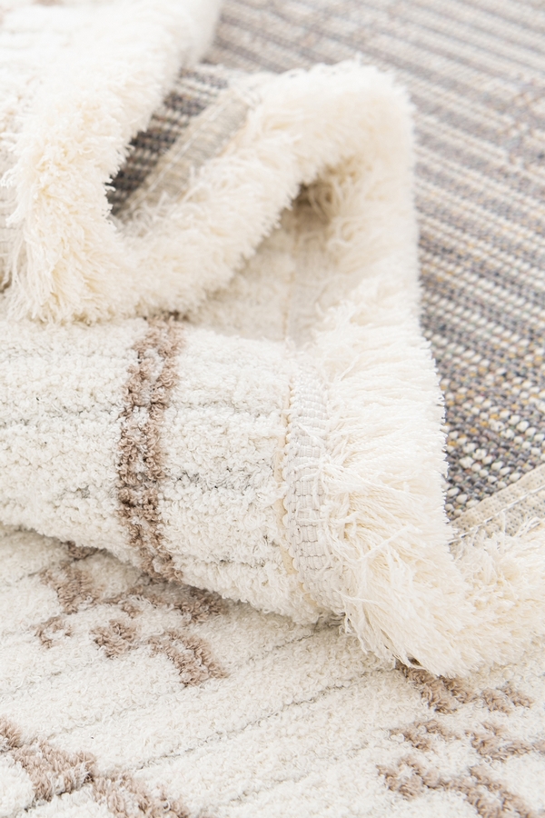 Angorahome Limited Edition Makine Halısı GLLN2 125 X 185 Dikdörtgen Beyaz - 6