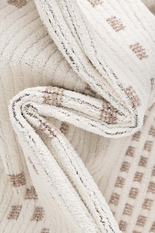 Angorahome Limited Edition Makine Halısı GLLN7 125 X 185 Dikdörtgen Beyaz - 4