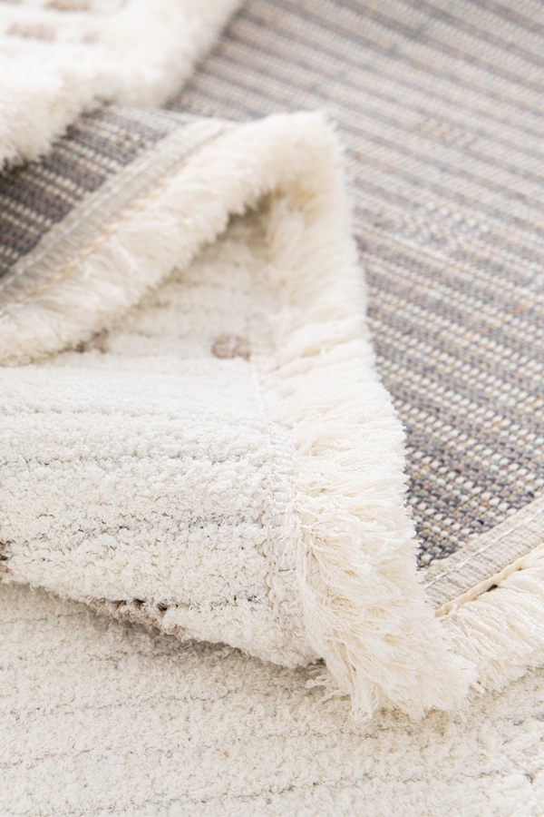 Angorahome Limited Edition Makine Halısı GLLN7 125 X 185 Dikdörtgen Beyaz - 6