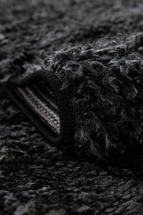 Angorahome Limited Edition Makine Halısı THN1 125 X 185 Dikdörtgen Siyah - 2