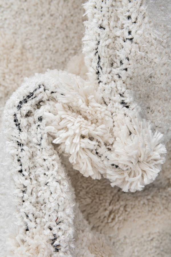 Angorahome Limited Edition Makine Halısı THN3 125 X 185 Dikdörtgen Beyaz - 4