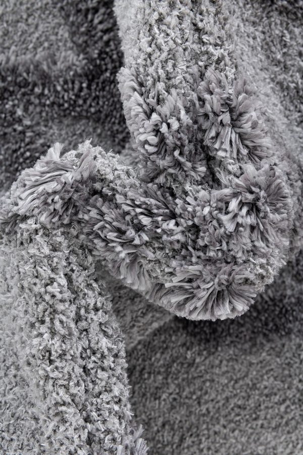 Angorahome Limited Edition Makine Halısı THN3 125 X 185 Dikdörtgen Gri - 4