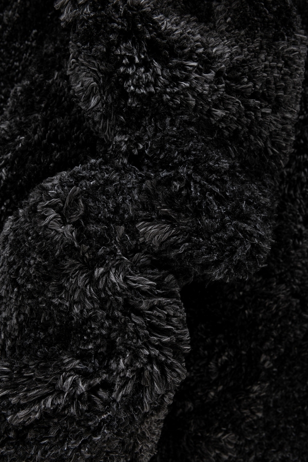 Angorahome Limited Edition Makine Halısı THN6 240 X 305 Dikdörtgen Siyah - 4