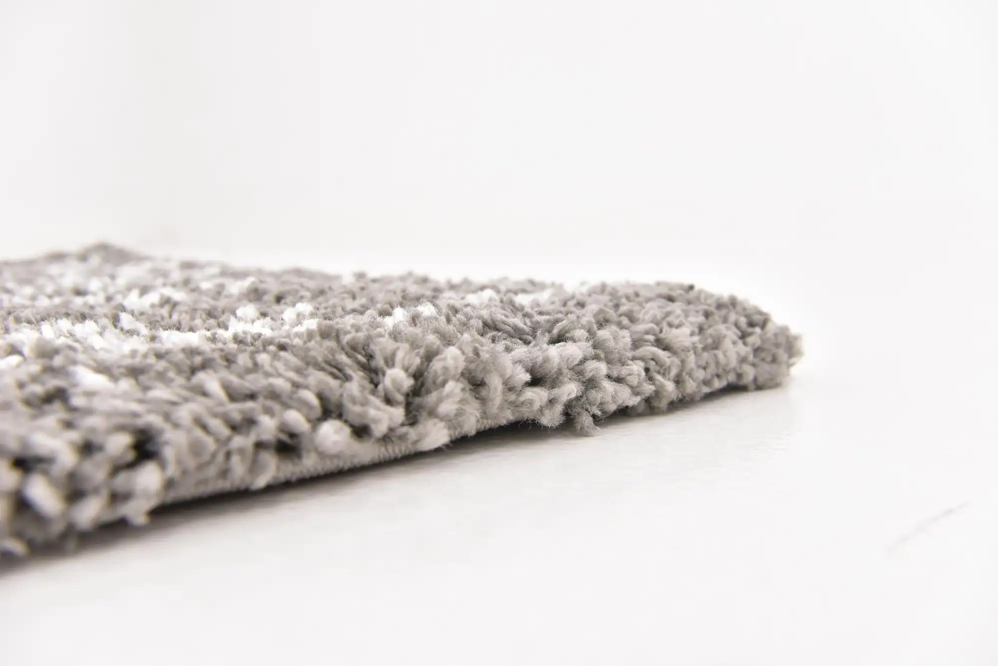 Angorahome Marrakesh Shaggy Makine Halısı 1456A Gri - 11