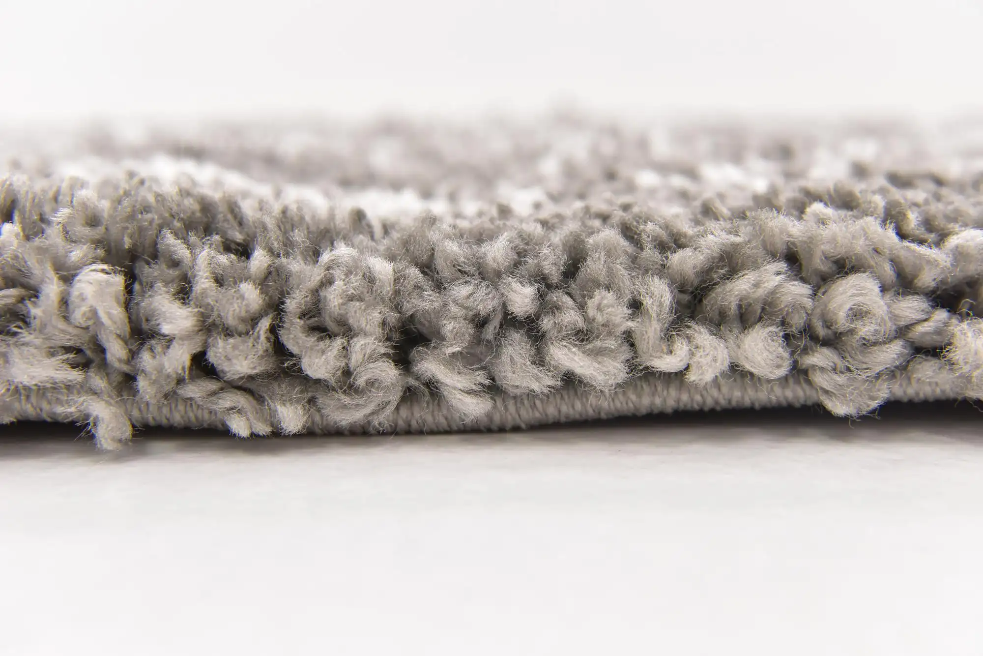 Angorahome Marrakesh Shaggy Makine Halısı 1456A Gri - 12