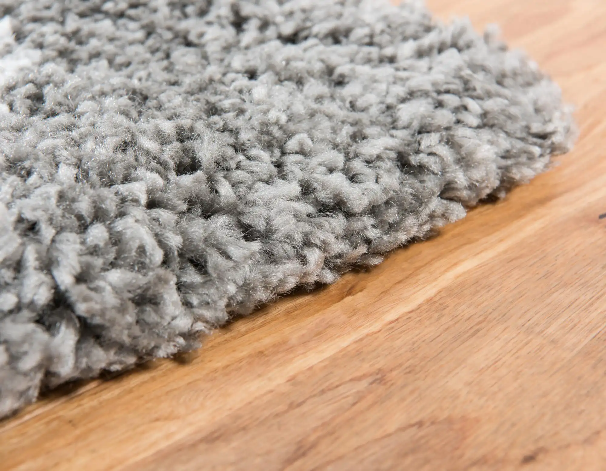 Angorahome Marrakesh Shaggy Makine Halısı 1456A Gri - 4