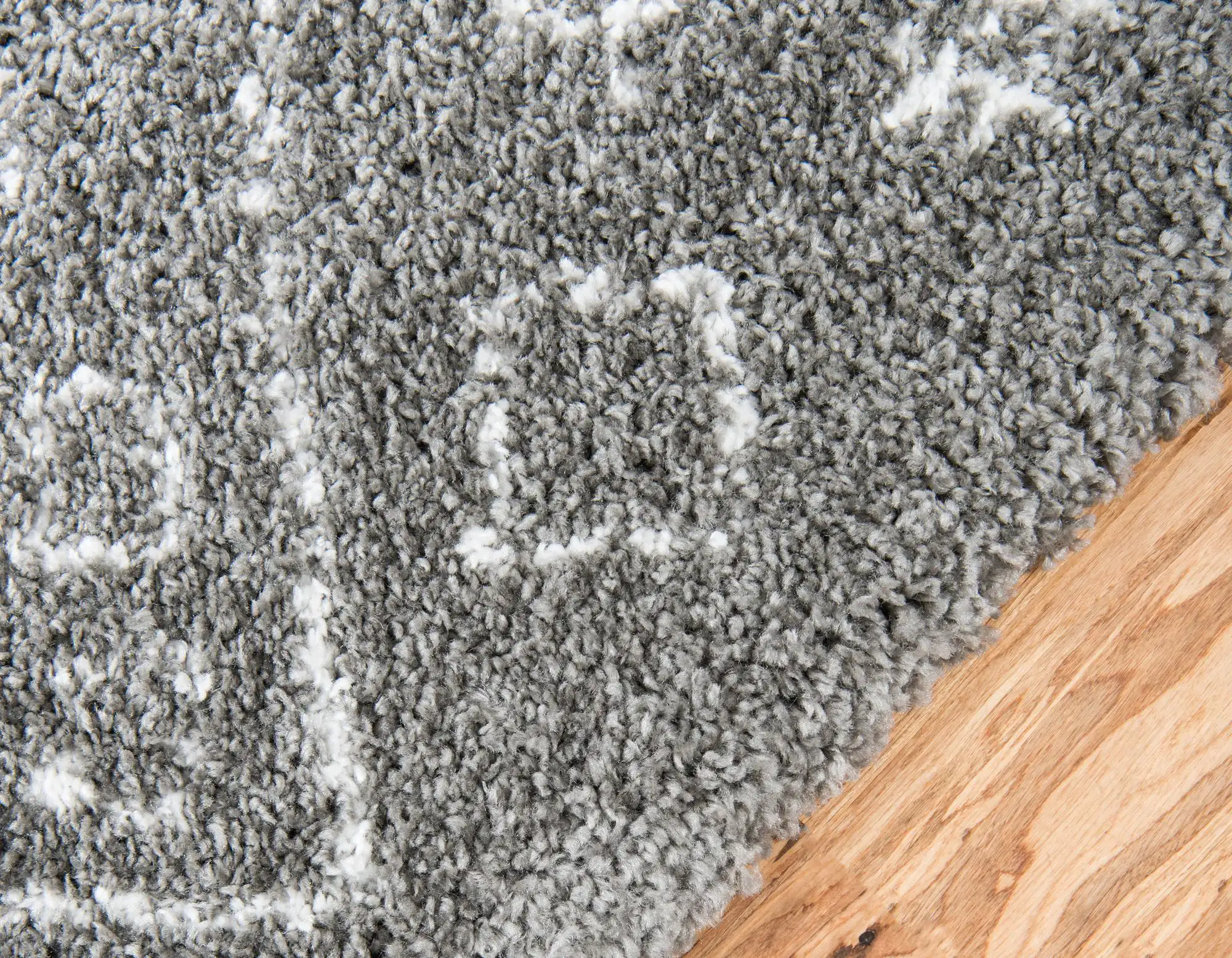 Angorahome Marrakesh Shaggy Makine Halısı 1456A Gri - 5