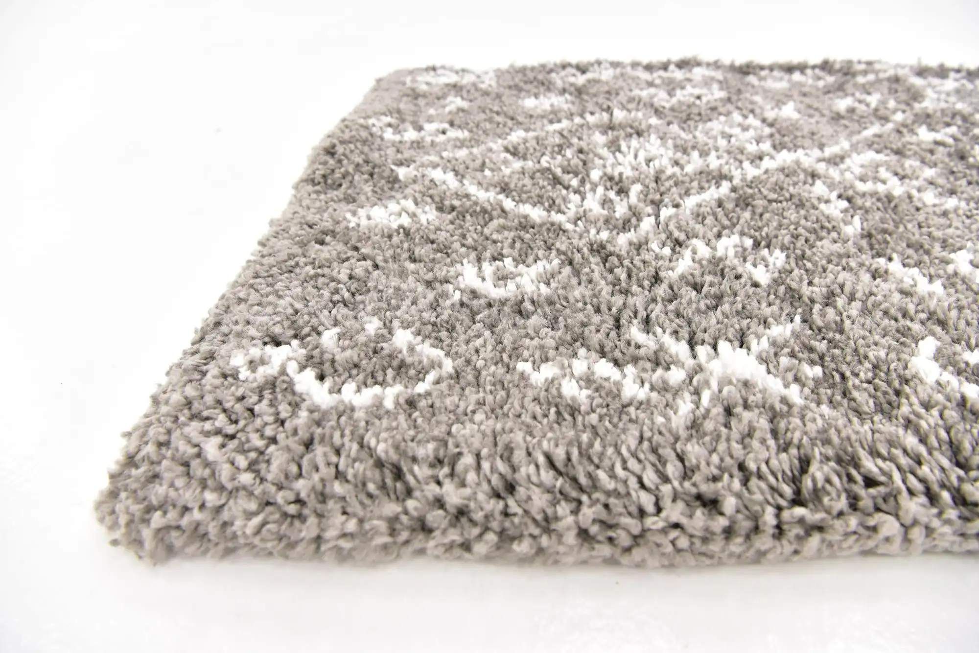 Angorahome Marrakesh Shaggy Makine Halısı 1456A Gri - 7