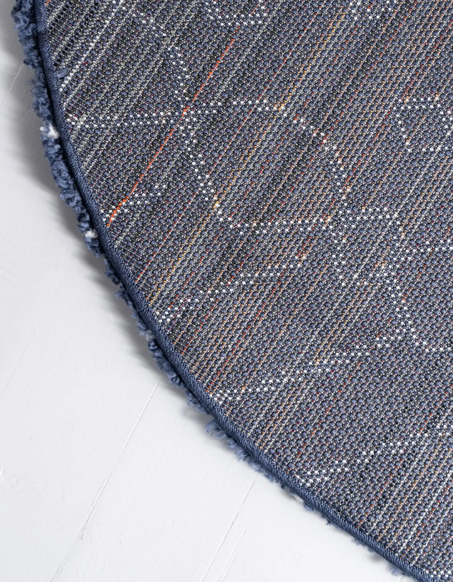 Angorahome Marrakesh Shaggy Makine Halısı 1458C Lacivert - 9