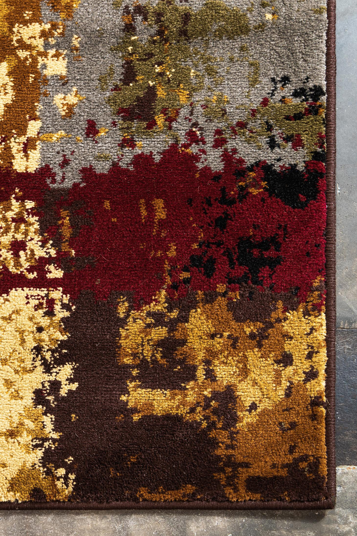 Angora Home Outlet Village Koleksiyonu Makine Halısı OT0006 120 x 180 Dikdörtgen - 5