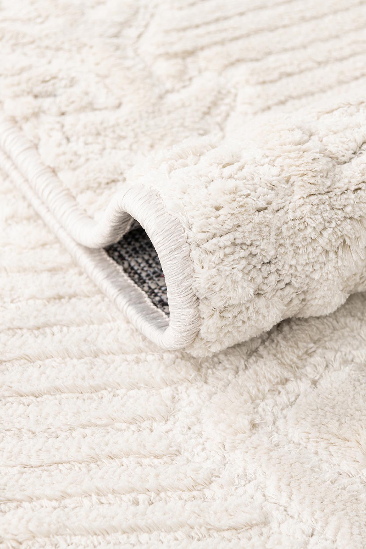 Angorahome Outlet Micro Shaggy Koleksiyonu Dokuma Makine Halısı  MS1001 160 X 230 Dikdörtgen - 5