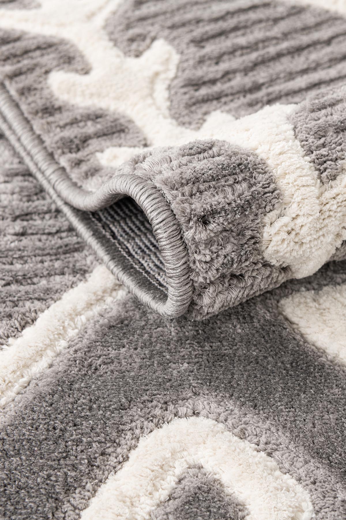 Angorahome Outlet Micro Shaggy Koleksiyonu Dokuma Makine Halısı  MS1003 160 X 230 Dikdörtgen - 5